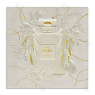 Ziwei Li | Bright Glam Fashion Bottle White Florals