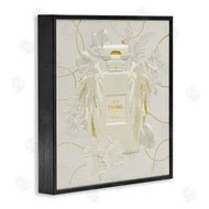 Ziwei Li | Bright Glam Fashion Bottle White Florals