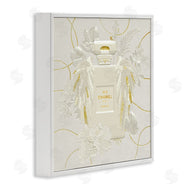 Ziwei Li | Bright Glam Fashion Bottle White Florals