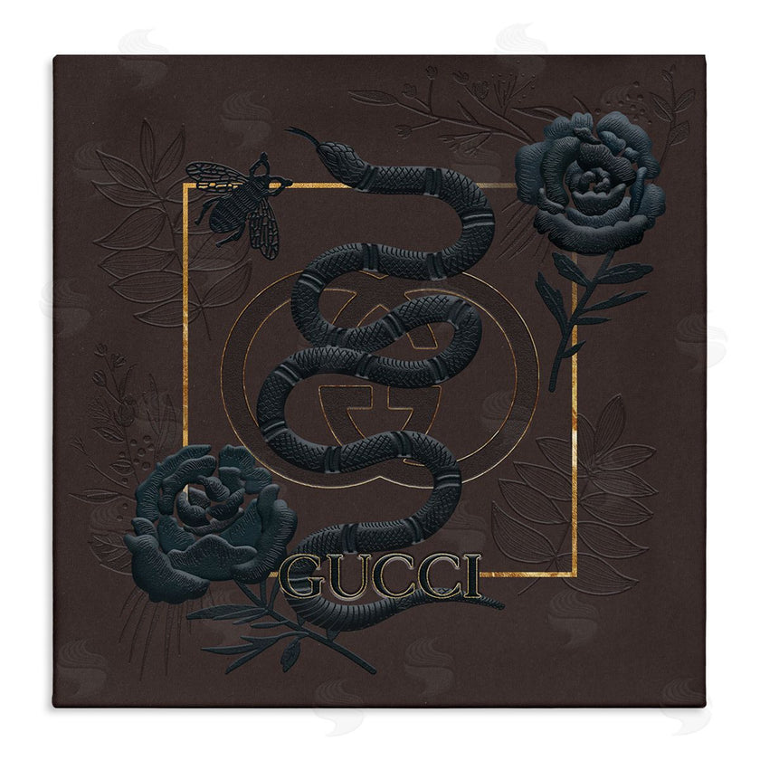 Ziwei Li | Dark Fashion Brand Snake Floral