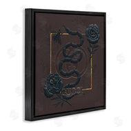 Ziwei Li | Dark Fashion Brand Snake Floral