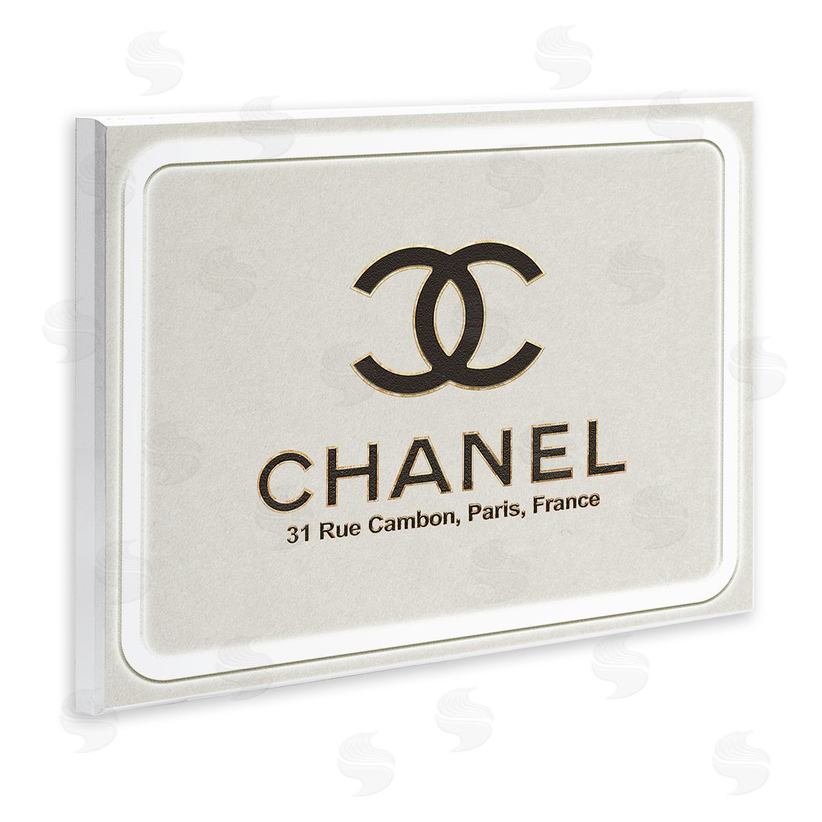 Ziwei Li French Glam Fashion Designer Style Brand Wall Plaque Art