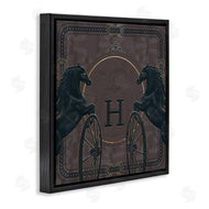 Ziwei Li | Fashion Brand Horses Deep Purple Glam