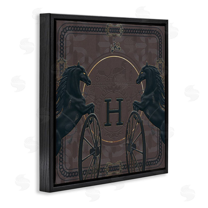 Ziwei Li | Fashion Brand Horses Deep Purple Glam