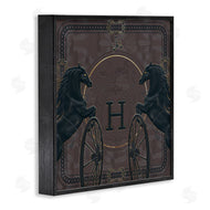 Ziwei Li | Fashion Brand Horses Deep Purple Glam
