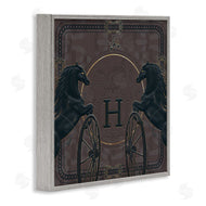 Ziwei Li | Fashion Brand Horses Deep Purple Glam