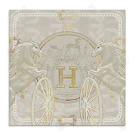 Ziwei Li | Regal Horses Fashion Brand White Gold