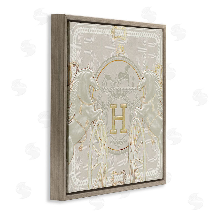 Ziwei Li | Regal Horses Fashion Brand White Gold