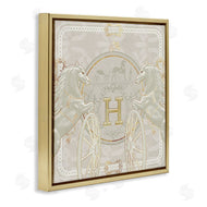Ziwei Li | Regal Horses Fashion Brand White Gold