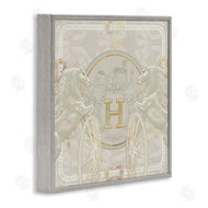 Ziwei Li | Regal Horses Fashion Brand White Gold