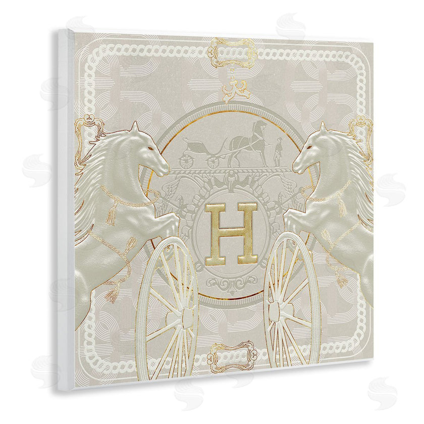 Ziwei Li | Regal Horses Fashion Brand White Gold