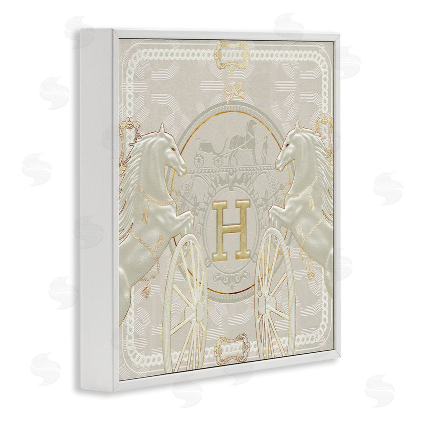 Ziwei Li | Regal Horses Fashion Brand White Gold