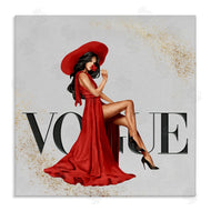 Ziwei Li | Glam Fashionista Red Dress Designer Brand