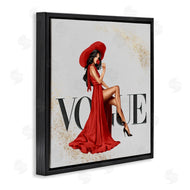Ziwei Li | Glam Fashionista Red Dress Designer Brand