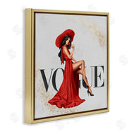 Ziwei Li | Glam Fashionista Red Dress Designer Brand