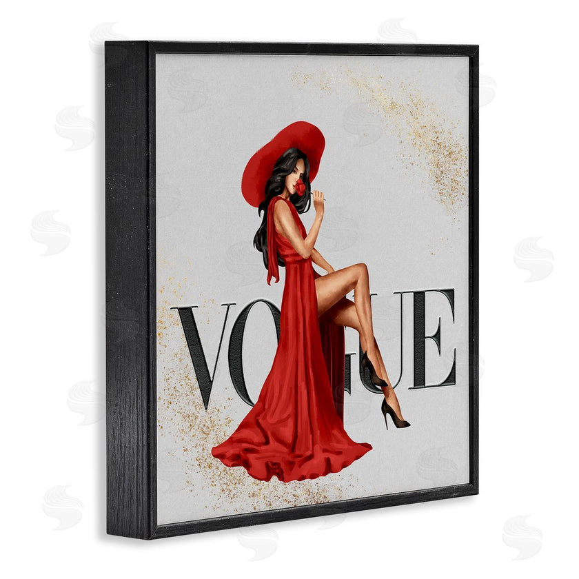 Ziwei Li | Glam Fashionista Red Dress Designer Brand