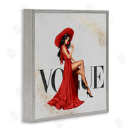 Ziwei Li | Glam Fashionista Red Dress Designer Brand
