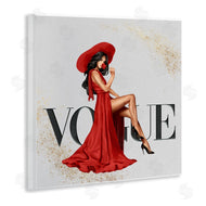 Ziwei Li | Glam Fashionista Red Dress Designer Brand