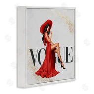 Ziwei Li | Glam Fashionista Red Dress Designer Brand