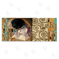 Gustav Klimt | The Kiss Traditional Klimt Painting