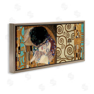 Gustav Klimt | The Kiss Traditional Klimt Painting