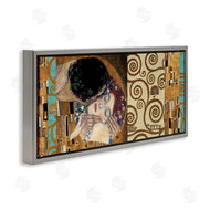 Gustav Klimt | The Kiss Traditional Klimt Painting