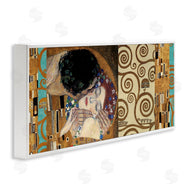 Gustav Klimt | The Kiss Traditional Klimt Painting