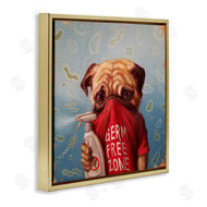 Lucia Heffernan | Pug Portrait Germ Free Zone