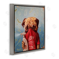 Lucia Heffernan | Pug Portrait Germ Free Zone