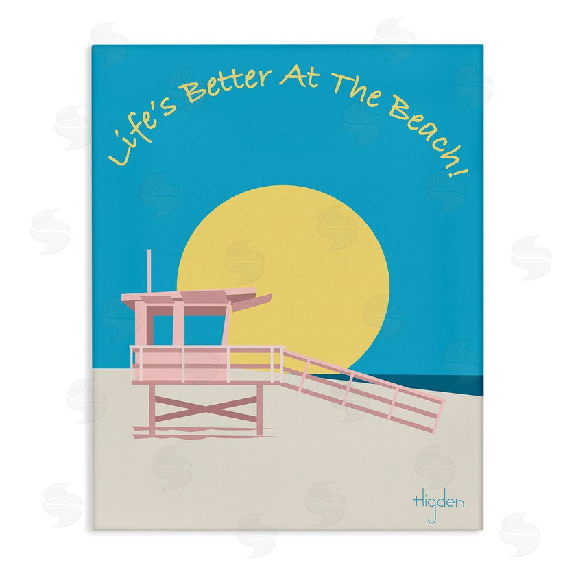 Mark Higden | Life's Better at Beach Lifeguard Stand