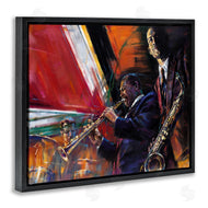 Jin G. Kam | Abstract Jazz Musicians Traditional Instruments