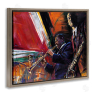 Jin G. Kam | Abstract Jazz Musicians Traditional Instruments