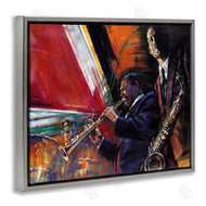 Jin G. Kam | Abstract Jazz Musicians Traditional Instruments