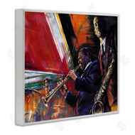 Jin G. Kam | Abstract Jazz Musicians Traditional Instruments
