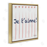 Mark Higden | French Je T'aime Pink Hearts