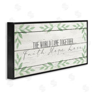 Kim Allen | Rustic Inspirational The World Came Together