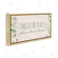 Kim Allen | Where Love Lives Floral Charm