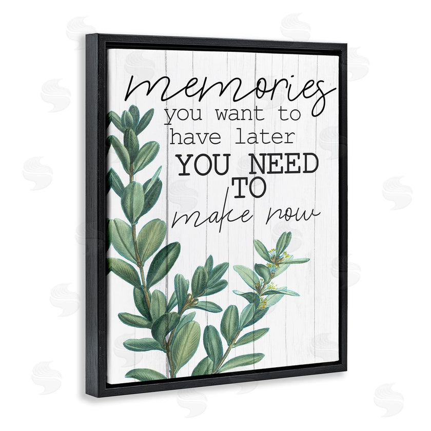 Kim Allen | Make Memories Now Rustic Green Plant