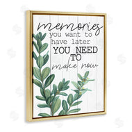 Kim Allen | Make Memories Now Rustic Green Plant