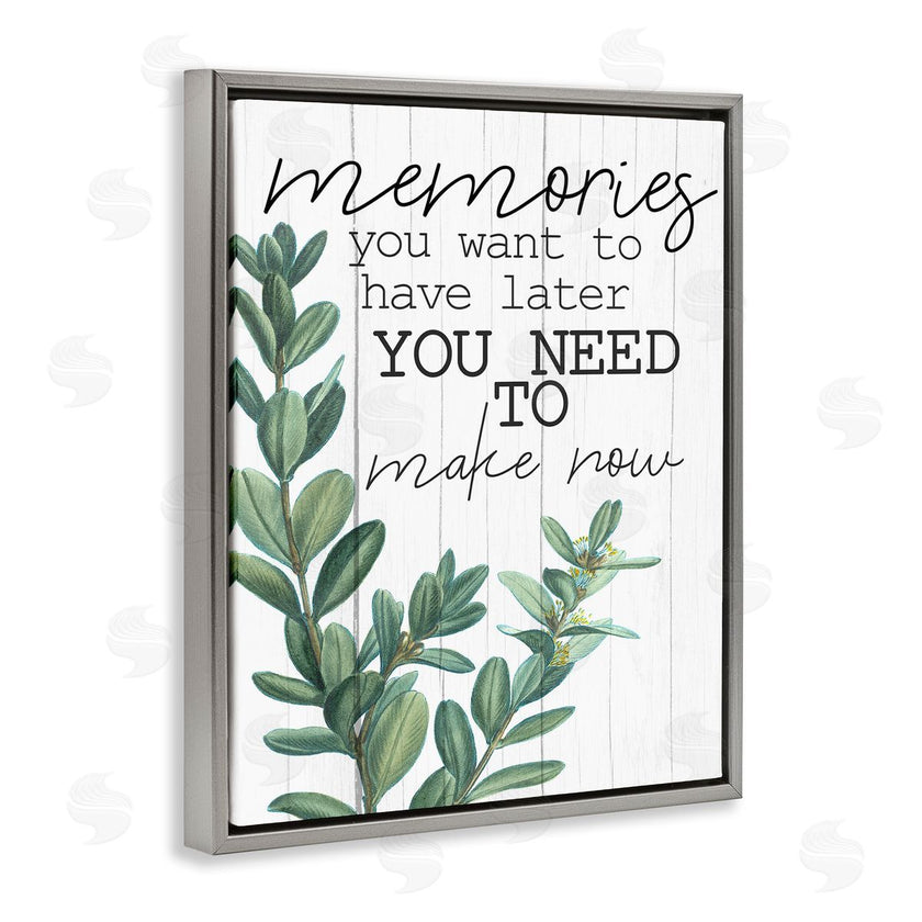 Kim Allen | Make Memories Now Rustic Green Plant