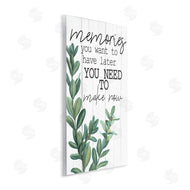 Kim Allen | Make Memories Now Rustic Green Plant
