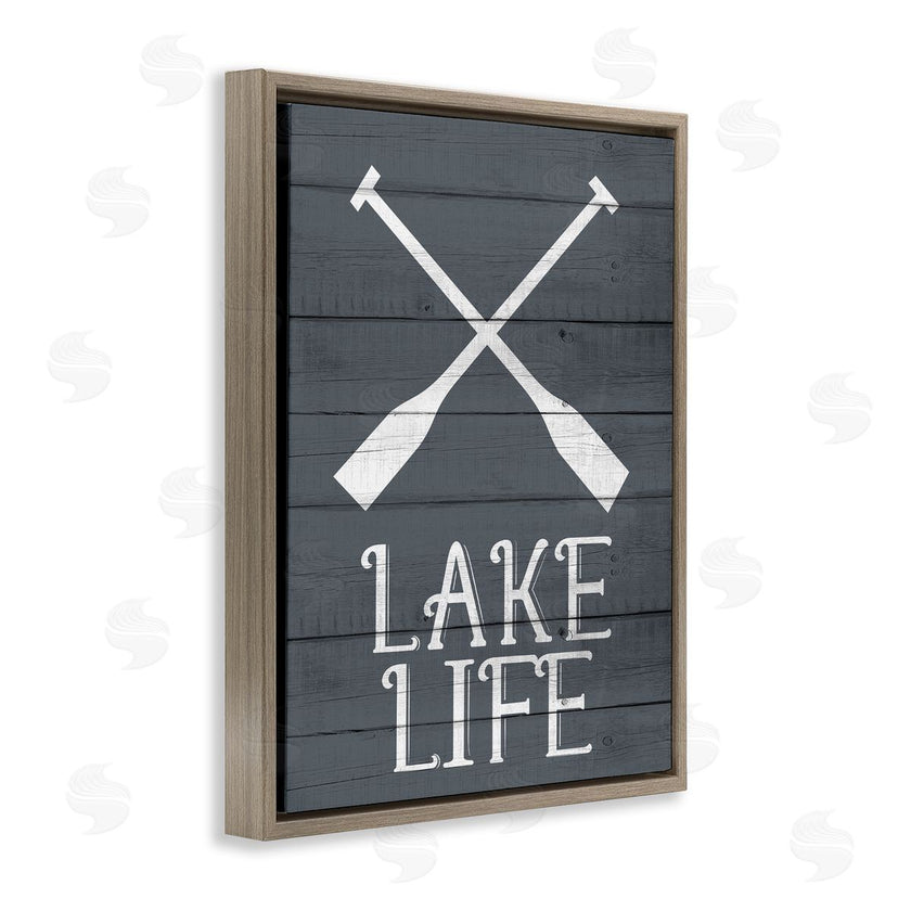 Kim Allen | Nautical Blue Lake Life Phrase