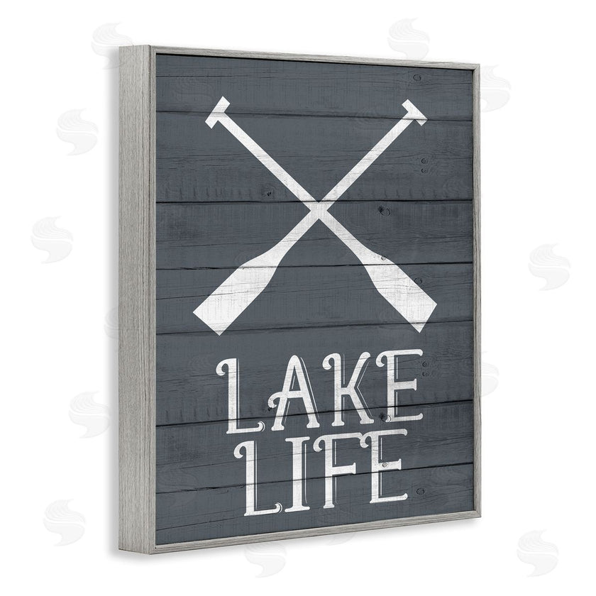 Kim Allen | Nautical Blue Lake Life Phrase