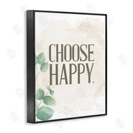 Kim Allen | Choose Happy Green Leaves Neutral