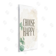 Kim Allen | Choose Happy Green Leaves Neutral