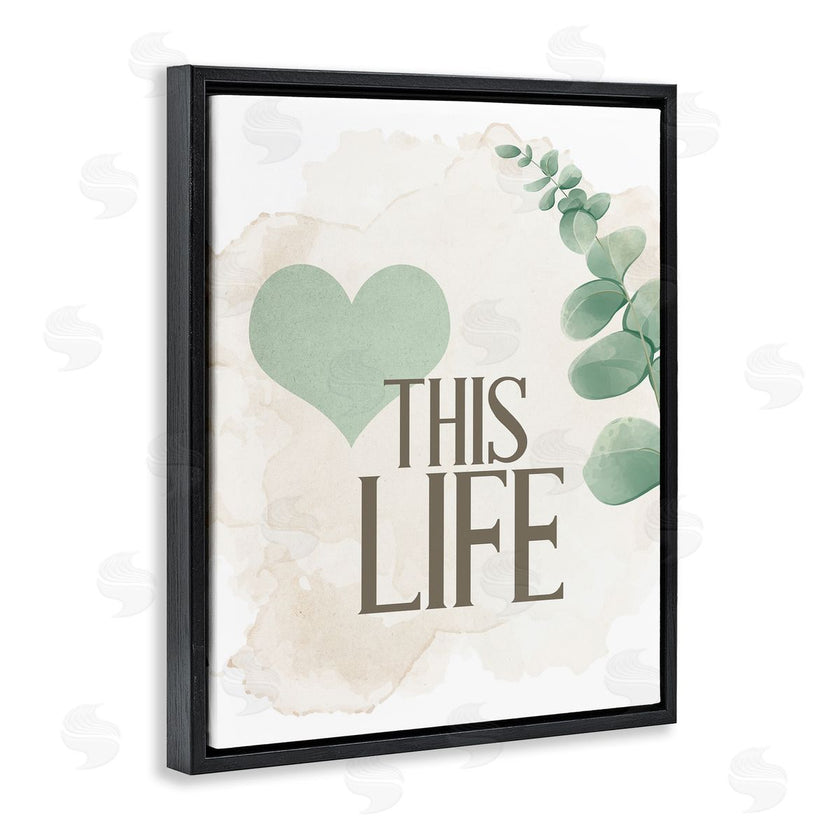 Kim Allen | Love This Life Green Heart Neutral
