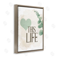 Kim Allen | Love This Life Green Heart Neutral