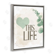 Kim Allen | Love This Life Green Heart Neutral
