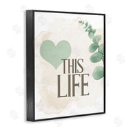 Kim Allen | Love This Life Green Heart Neutral