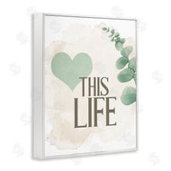 Kim Allen | Love This Life Green Heart Neutral